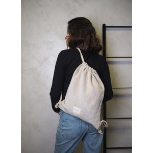 Beutel aus Cord-Stoff